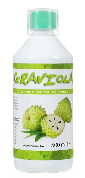 graviola con puro succo da frutta